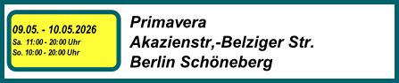 Primavera
Akazienstr,-Belziger Str.
Berlin Schöneberg
